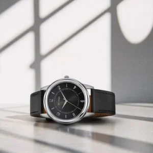 SWADESI Men's Date Display Wrist